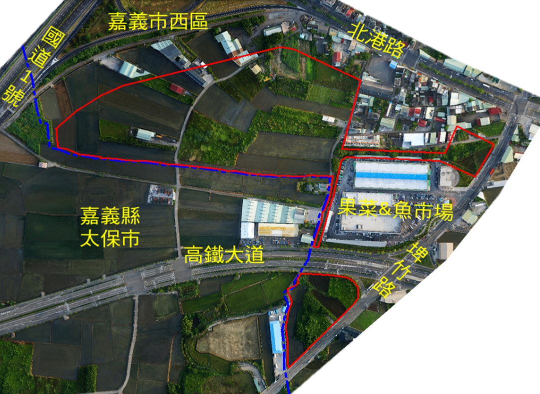 嘉市貨物轉運中心市地重劃區抵費地及湖子內區段徵收土地二月標售