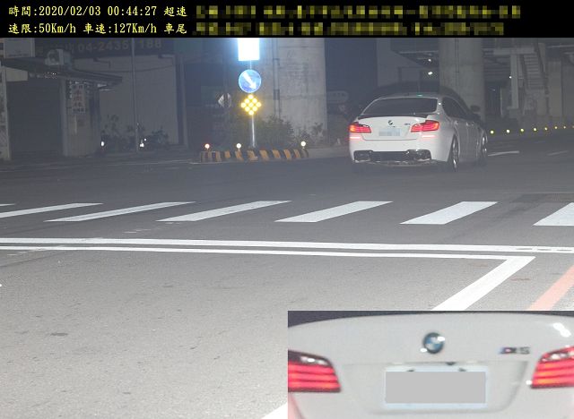 半夜開這麼快是在哈囉?就算是要搶口罩也不能超速! 半夜開這麼快是在哈囉?就算是要搶口罩也不能超速!