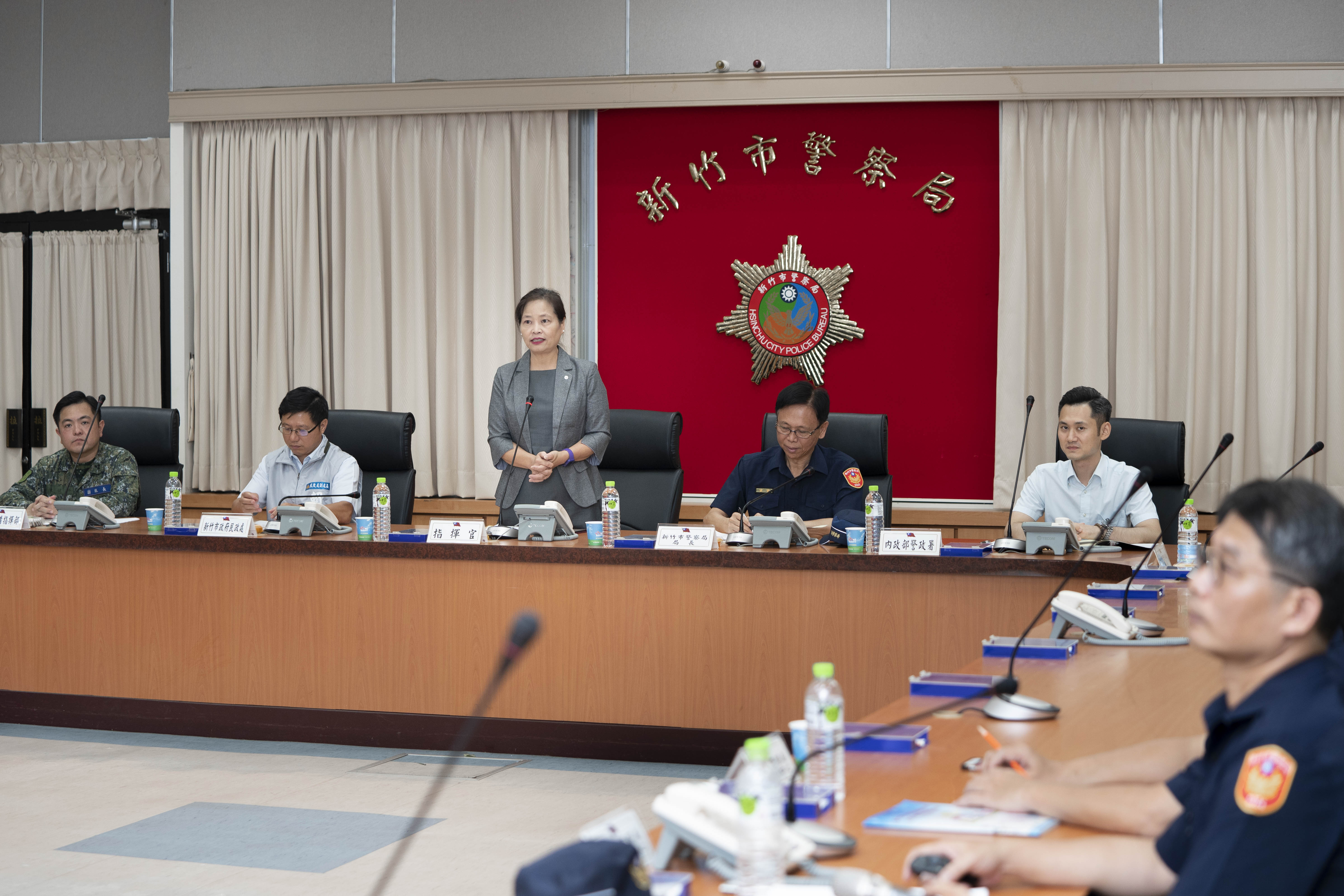 竹市萬安演習順利達成 副市長沈慧虹： 居安思危 強化市民危機意識