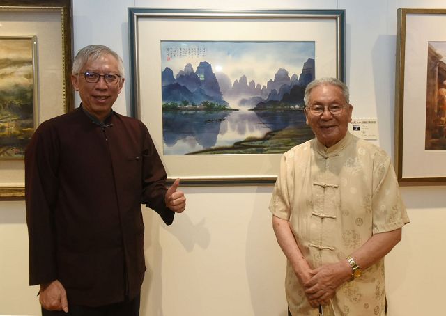 「藝彩風華」臺灣國際水彩畫協會聯展　即日起在博愛藝廊盛大展出