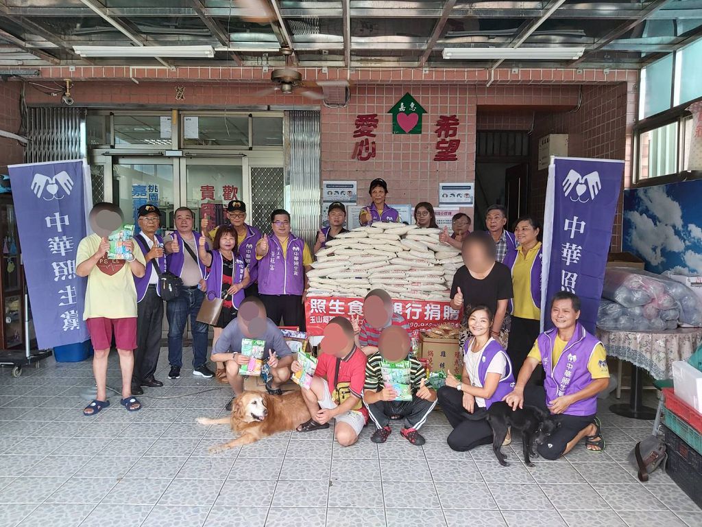 中華照生黨關懷新原民 帶領黨員關懷桃園市私立嘉惠啟智教養院