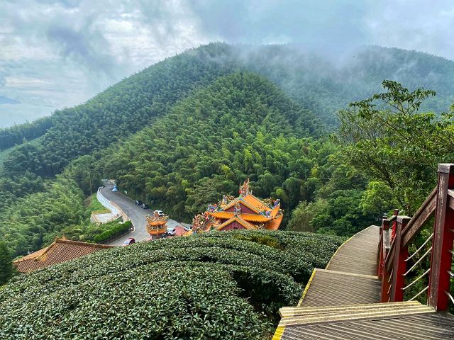 登高踏秋遊梅山　賞味山城浪漫好風情