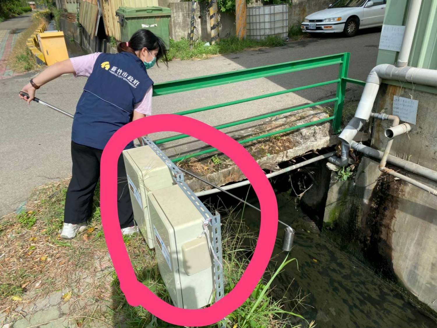 2廠商偷排廢水 竹市「智慧水質感測器」高科技半天破案開罰12萬