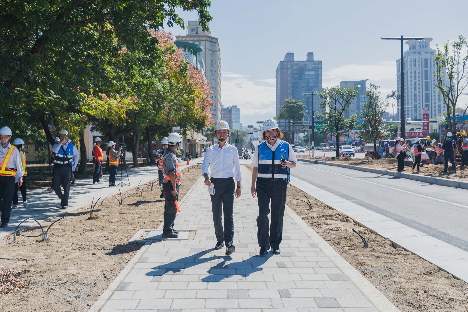 這條路有小森林！東大路變身林蔭大道月底完工