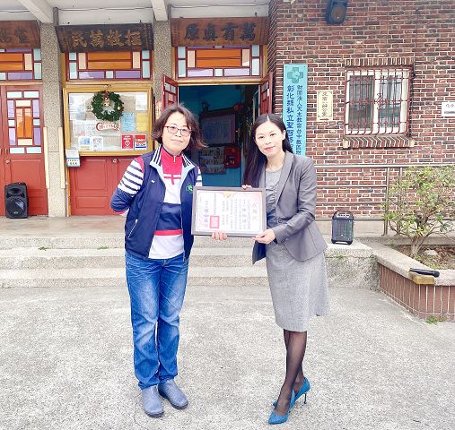 中華存善慢飛天使關懷協會為彰化溪州慢飛兒《天使築家》，點燃第一盞燈