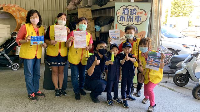 警犯防宣導加體驗效果加乘　飛天小女警萌度破表