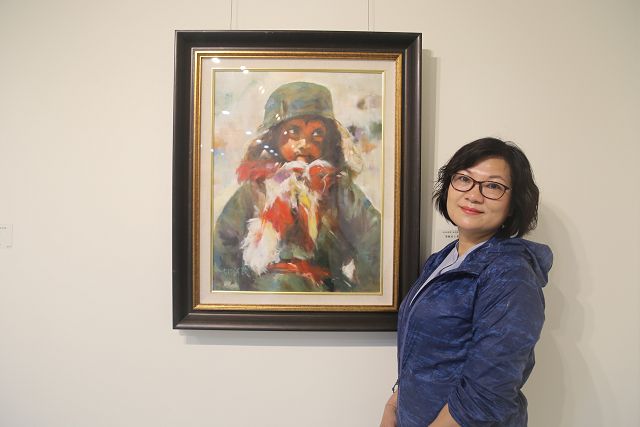 歐萃瑩西畫展　永恆的畫聚紀錄時光印記