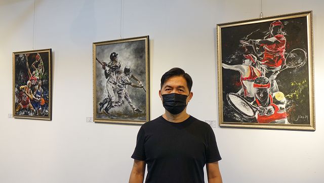 傑米的輕油畫特展　屯藝中心展出