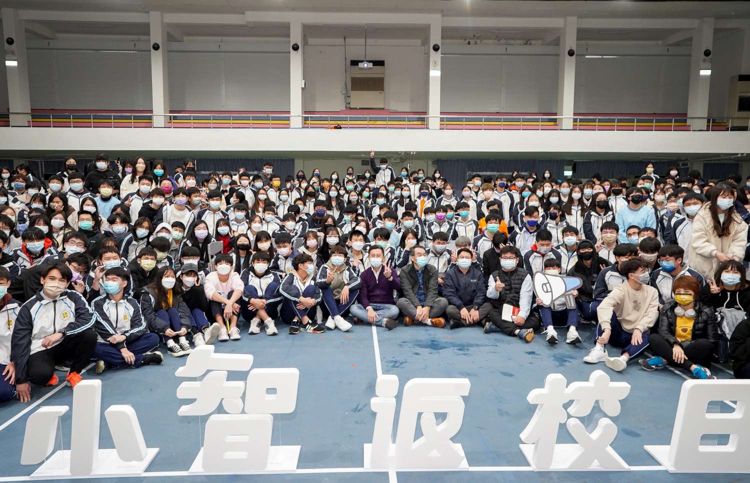 「小智返校日」校園巡迴演講開跑！首站返母校竹東高中　不藏私分享竹市約會勝地