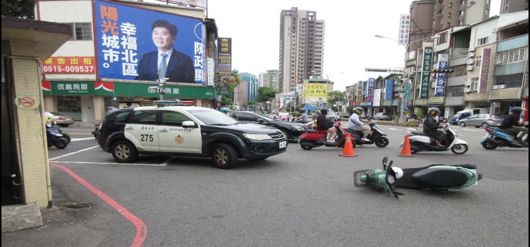 中二分局提醒您  撞後不理恐吃官司