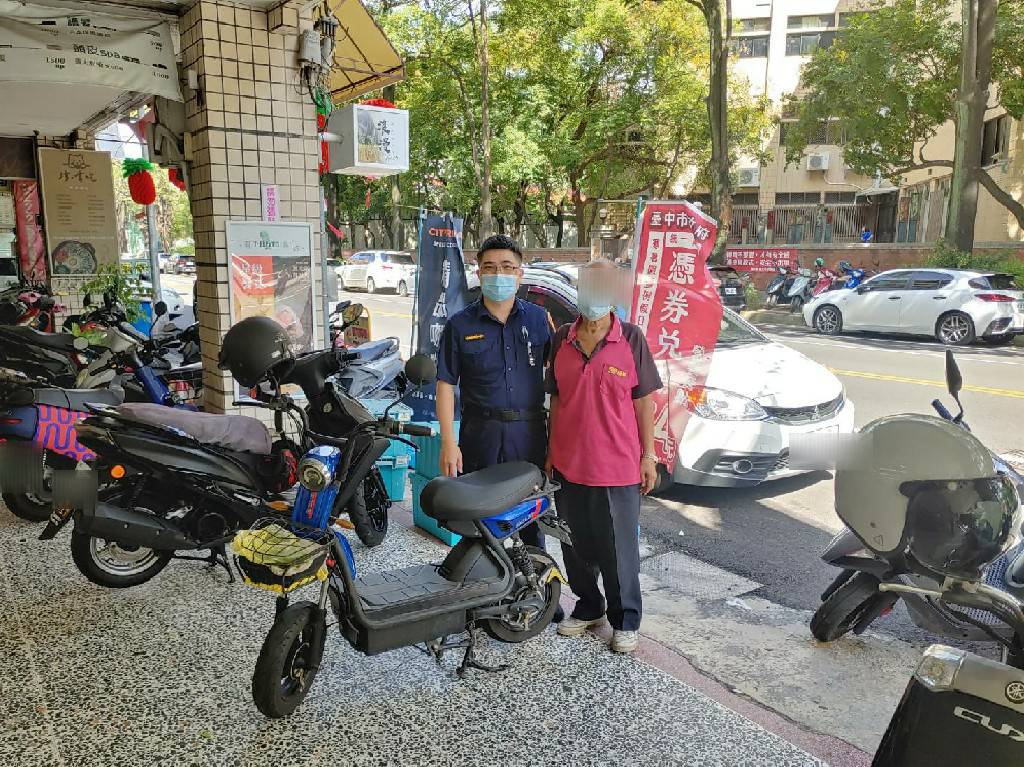 六旬翁找嘸愛車　中市警300公尺外尋獲